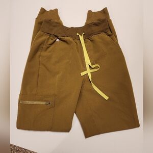 Figs Martini Olive XSTall High Waisted Zamora Jogger